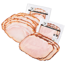 Ovengebakken ham of roasted porc